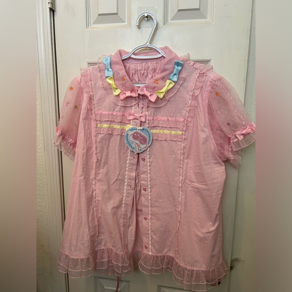 Sleepyland Sugar Puff Blouse Size 3 w/ Tags EGL Kawaii